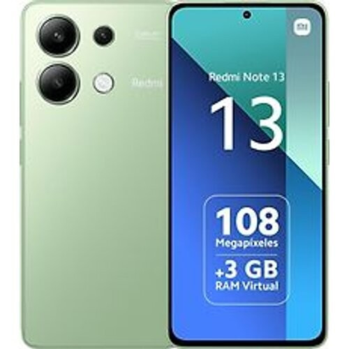 Refurbished Xiaomi Redmi Note 13 Dual SIM 128GB 8GB RAM muntgroen Tweedehands