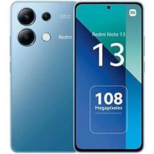 Refurbished Xiaomi Redmi Note 13 Dual SIM 128GB ijsblauw [8GB RAM versie] Tweedehands