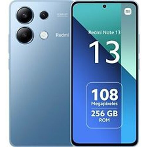 Refurbished Xiaomi Redmi Note 13 Dual SIM 256GB ijsblauw [8GB RAM versie] Tweedehands