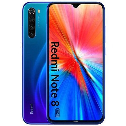 Refurbished Xiaomi Redmi Note 8 2021 64GB - Blauw - Simlockvrij - Dubbele simkaart Tweedehands