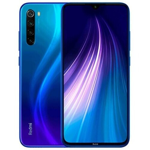 Refurbished Xiaomi Redmi Note 8 64GB - Blauw - Simlockvrij - Dubbele simkaart Tweedehands