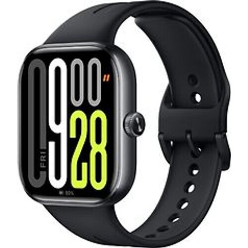 Refurbished Xiaomi Redmi Watch 5 48 mm op tpu strap obsidian black Tweedehands