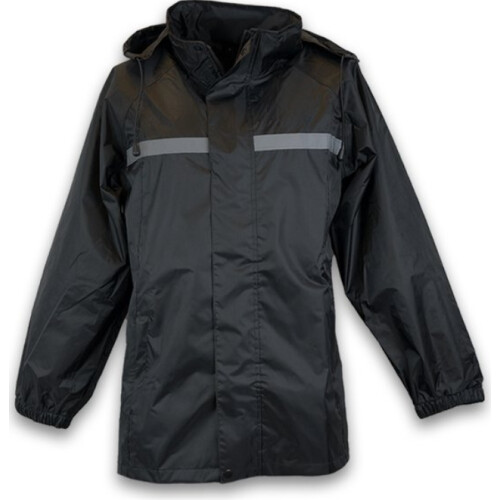 Regenpak - Dames&Heren - Waterdicht&Ademend - Zwart (Maat L)