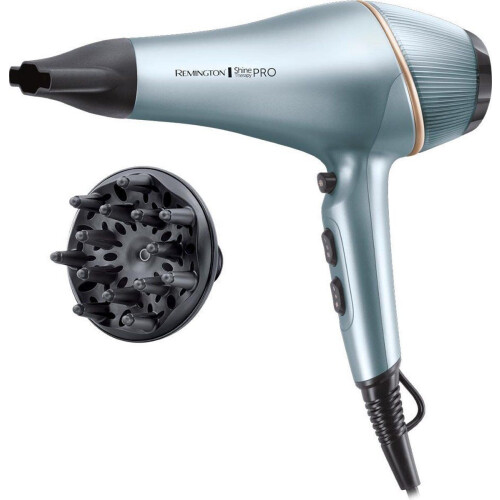 Remington AC9300 - Föhn - 2200 Watt - 3x meer glans - Blauw Tweedehands