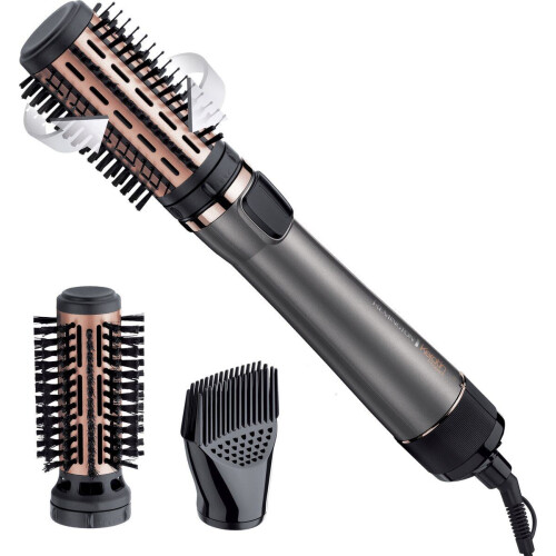 Remington AS8810 - Roterende Föhnborstel - 1000 Watt - Keratin Protect - Grijs / rosé