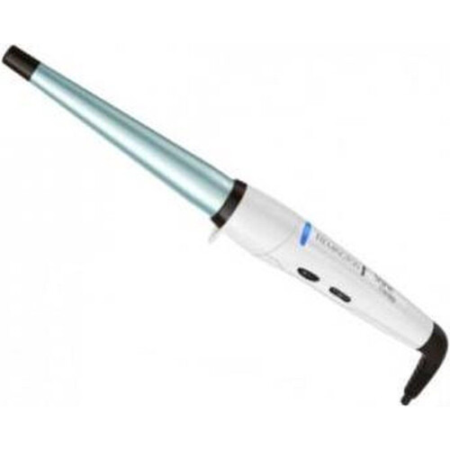Remington CI53W Shine Therapy - Kegelvormige krultang - Keramische coating met arganolie - Wit en mint groen Tweedehands
