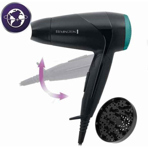 Remington D1500 - Reishaardroger 2000 Watt - Inklapbaar en lichtgewicht
