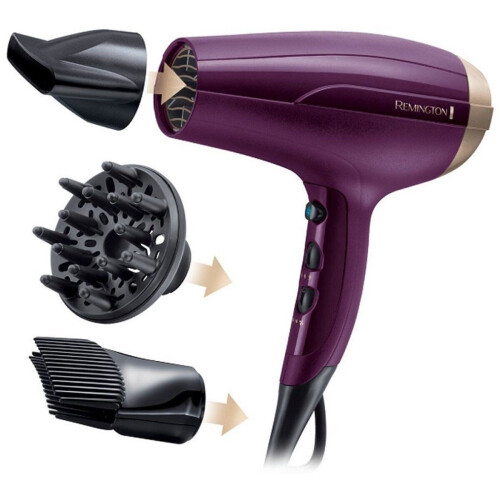 Remington D5219 - Haardroger - 2300 W - Donker paars Tweedehands