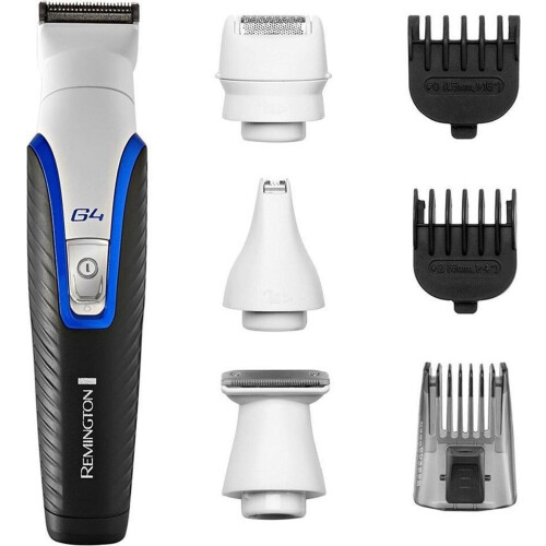 Remington Graphite G4 - Trimmerset - 7 opzetstukken voor baard hoofd lichaam - Zwart Tweedehands