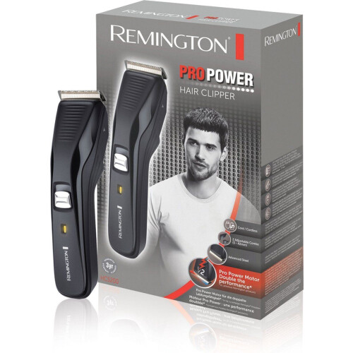 Remington HC5200 - Tondeuse - Pro Power Motor zelfslijpende bladen 3-42 mm zwart Tweedehands
