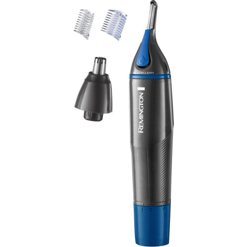 Remington NE3850 - Neustrimmer Oorhaar&Wenkbrauw Trimmer - Antibacterieel - Grijs Blauw Tweedehands