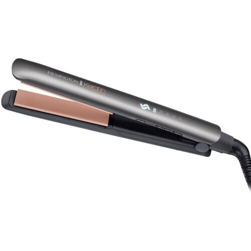 Remington S8598 - Keratin Protect Intelligent Stijltang - Hittebescherming - Metallic/Grijs
