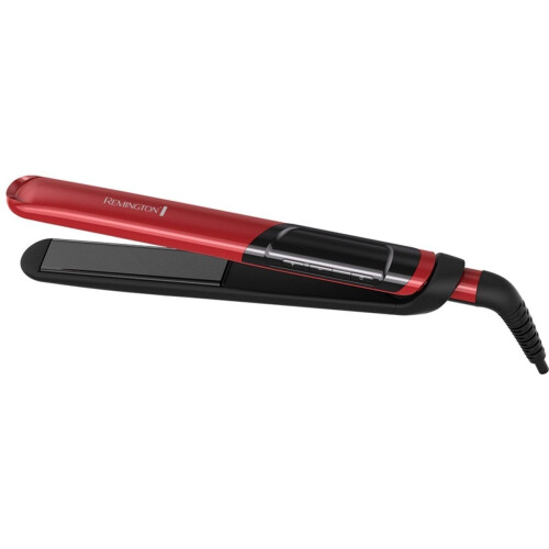 Remington S9600 Silk Slim - Stijltang - Digitale temperatuurinstelling 150-235°C - Rood Tweedehands