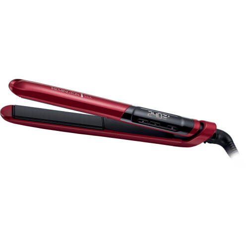 Remington S9600 Silk Slim - Stijltang - Digitale temperatuurinstelling 150-235°C - Rood Tweedehands