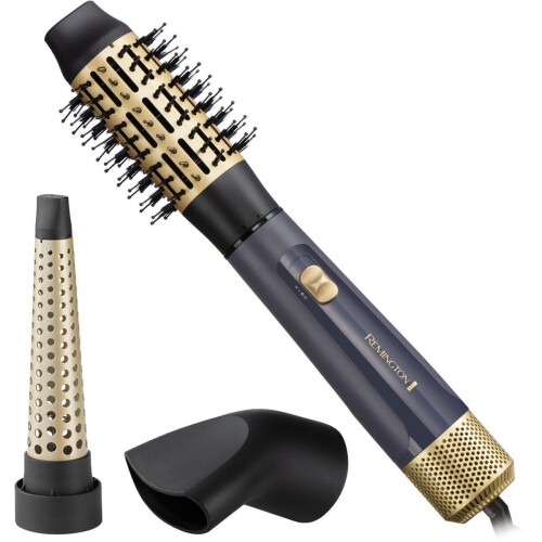 Remington Sapphire Luxe Föhnborstel - 1000 Watt - 3 opzetstukken - Blauw Tweedehands
