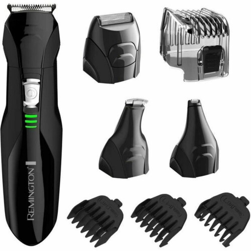 Remington Tondeuse - Oplaadbaar - 4 verwisselbare koppen - Zwart Tweedehands
