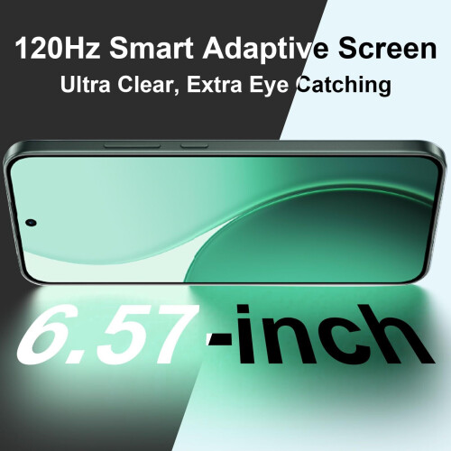 Reno14 F 5G IA Smartphone, Android, ontgrendeld, 8 + 256 GB telefoon, Snapdragon 6 Gen 1, AMOLED-display 120 Hz, 6,57 inch, AI-camera 50 MP, batterij 6000 mAh, SUPERVOOC 45 W, IP69 weerst...