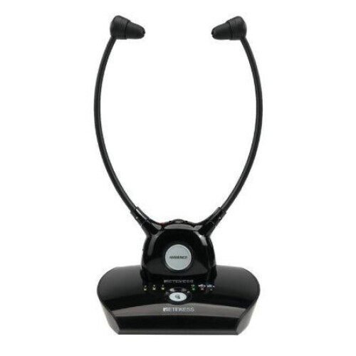 Retekess TA008 - Draadloze TV-hoofdtelefoon - Hoorversterking - Zwart