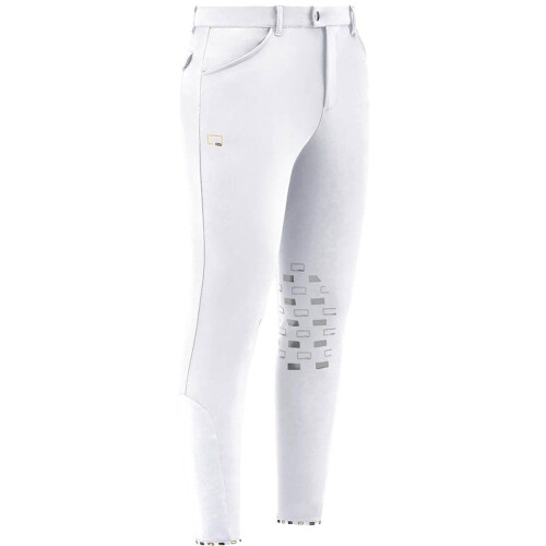 Rg Rider's Gene - Rijbroek Bi-stretch Kniegrip - Wit
