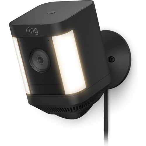 Ring Spotlight Cam Plus - Beveiligingscamera - 1080p HD - Zwart