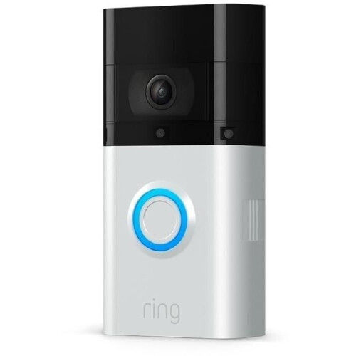 Ring Video Doorbell 3 Plus - Videodeurbel - 1536p HD-video - Zilver/Zwart Tweedehands