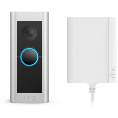 Ring Video Doorbell Pro 2 - Videodeurbel - 1536p HD+ - Bedraad (stroomadapter)