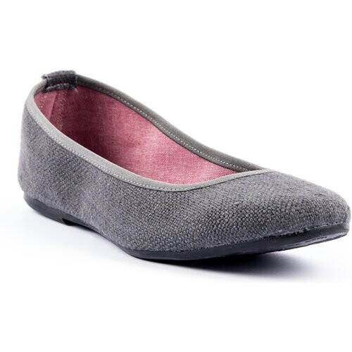 Risorse Future dames vegan Ballerina Cenerentola Antraciet Tweedehands