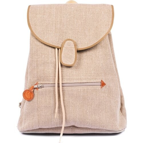Risorse Future dames vegan Rugtas Hennep Beige Tweedehands