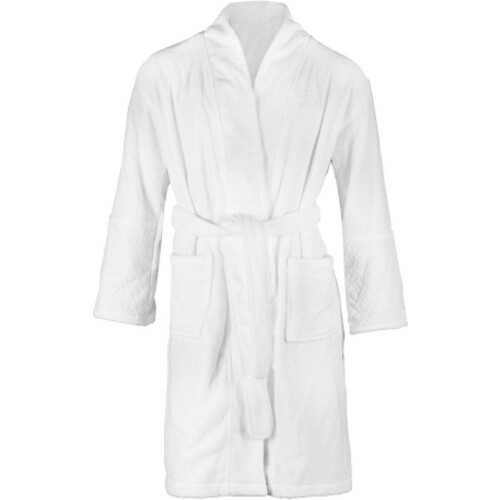 Riviera Maison Beyond - Badjas - 100% katoen - Wit - L Tweedehands