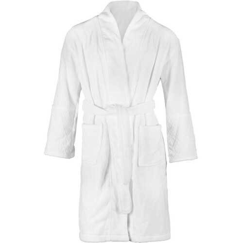 Riviera Maison Beyond - Badjas - 100% katoen - Wit - XXL Tweedehands