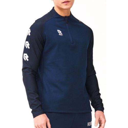 Robey Performance - Trainingssweater Heren - Strakke fit - Diepblauw - Maat XL
