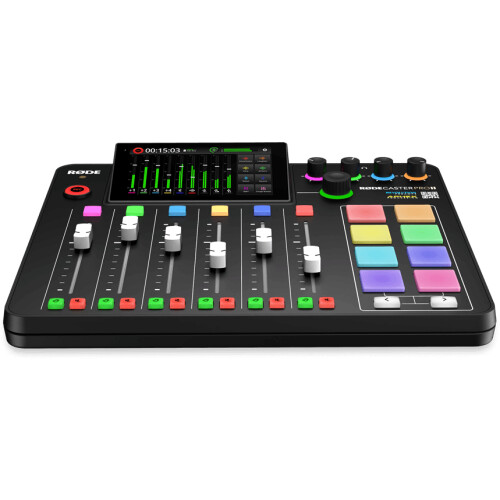 Røde RodeCaster Pro II - Overige audio - 1x USB B 2x USB type-C 4x XLR - Zwart