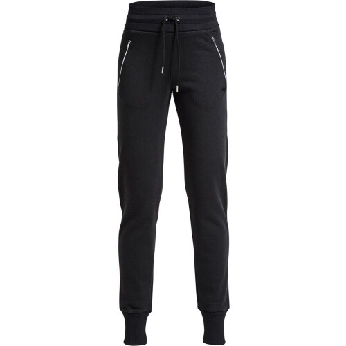 Rohnisch Comfy Track - Sportbroek - Comfortabele sweatstof met ritszakken - Black - Maat XL