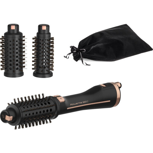Rowenta CF9625F0 - Roterende haarborstel - 750 W - Zwart/Brons Tweedehands
