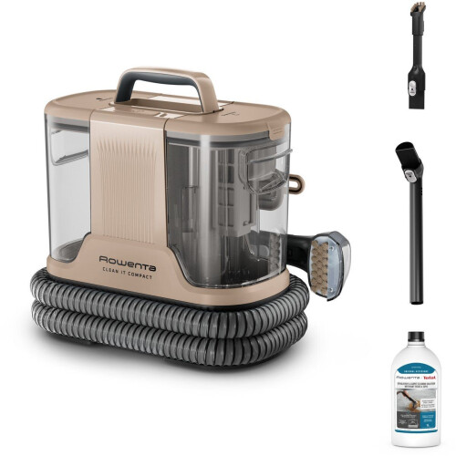 Rowenta Clean It Compact IN3010 - Vlekkenreiniger - Lichtgewicht - Compact Design - Zelfreinigend