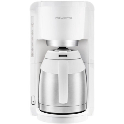 Rowenta CT 3811 - Filterkoffiezetapparaat - 1,25L - 12 kopjes - 850W - Roestvrijstaal Wit Tweedehands