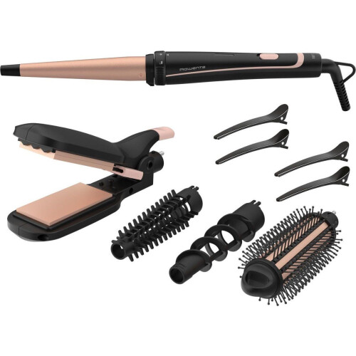 Rowenta Multistyle 3 CF4231 - Multistyler 14-in-1 - Keramische Coating - Zwart/Bronz