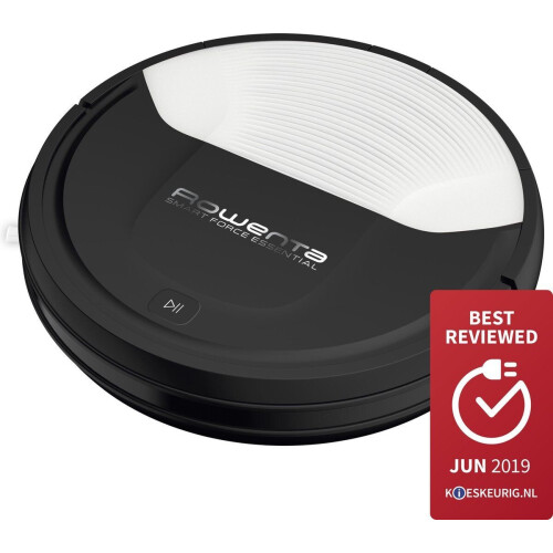 Rowenta Smart Force Essential RR6927 - Robotstofzuiger - 3 reinigingsprogramma's - Zwart/Wit