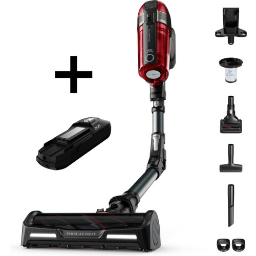 Rowenta X-Force Flex 12.60 RH98A3WO - Draadloze Steelstofzuiger - 150 AW Zuigkracht - HEPA 15 Filter Tweedehands