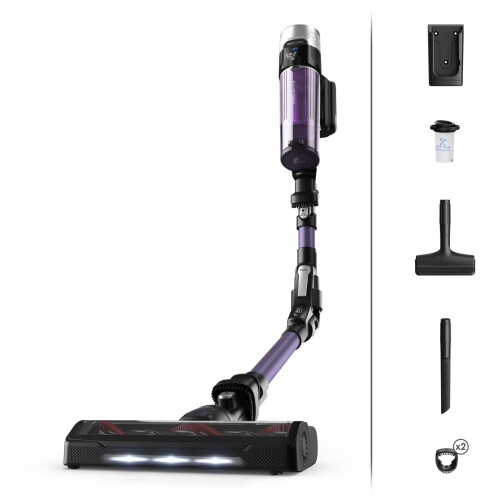Rowenta X-Force Flex 9.60 RH2039 - Steelstofzuiger - Cyclonisch - Zwart/Violet