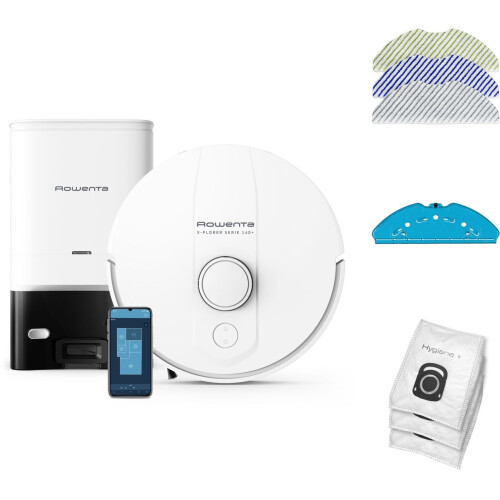 Rowenta X-Plorer Serie 140+ - Robotstofzuiger - Slimme navigatie 5000 Pa - Wit Tweedehands