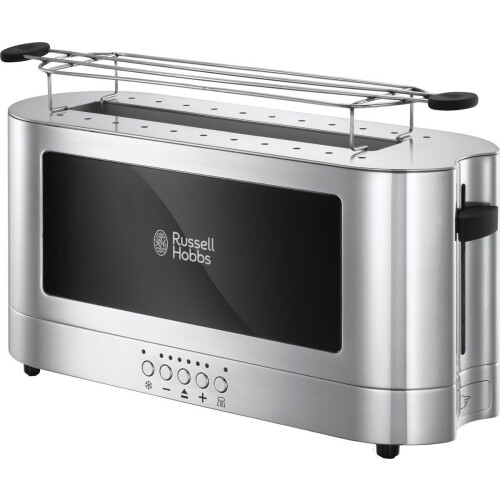 Russell Hobbs 23380-56 - Broodrooster - Snelle roostertechnologie - Zwart Geborsteld RVS