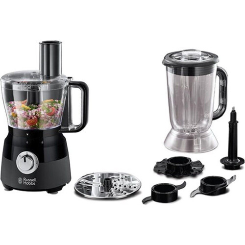 Russell Hobbs 24732-56 - Foodprocessor - 600 Watt - Mat zwart Tweedehands