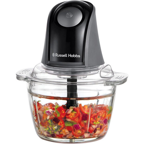 Russell Hobbs Desire Mini Hakmolen - 200W - Roestvrijstalen messen - Antraciet