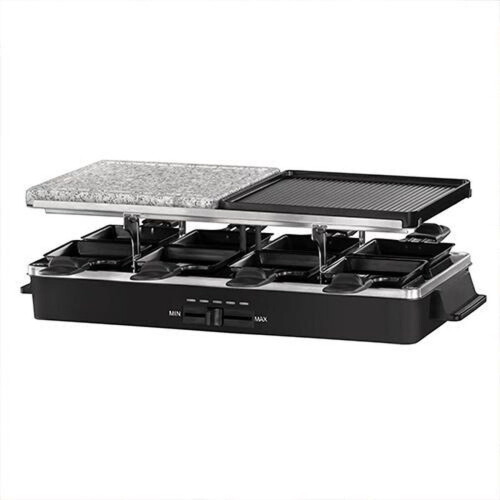 Russell Hobbs 26280-56 - Raclette-apparaat - 3 in 1 multifunctionele - 8 personen - 1400W - omkeerbare grill