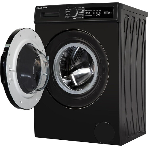 Russell Hobbs Rh814w111b - Wasmachine - 8 Kg - 1400 Tpm - Energieklasse D - Zwart | Nieuw (outlet)