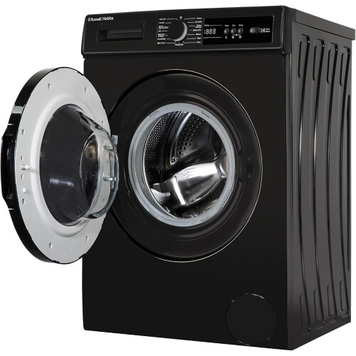 Russell Hobbs Rh814w111b - Wasmachine - 8 Kg - 1400 Tpm - Energieklasse D - Zwart | Nieuw (outlet)