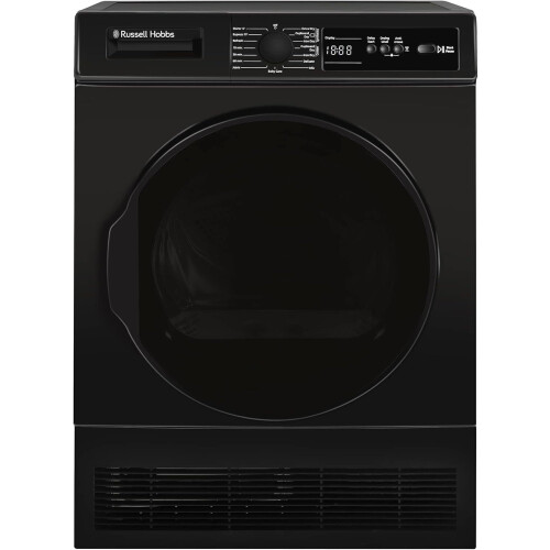 Russell Hobbs Rh8ctd111b - Condensdroger - 8 Kg - 69 Db - Energieklasse B - Zwart | Nieuw (outlet)