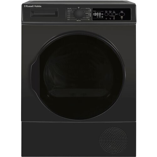 Russell Hobbs Rh8hptd1e12an - Warmtepompdroger - 8 Kg - Energieklasse E - Antraciet | Nieuw (outlet) Tweedehands
