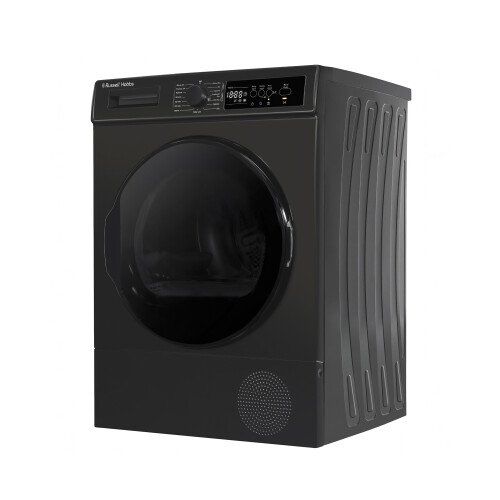 Russell Hobbs Rh8hptd1e12an - Warmtepompdroger - 8 Kg - Energieklasse E - Antraciet | Nieuw (outlet)